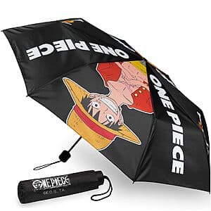 Get Trend Windproof Travel Umbrella (One Piece or Snoopy) $8