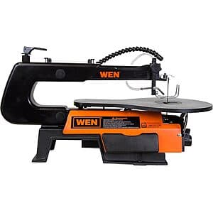 WEN 16" 1.2 Amp 2-Direction Variable Speed Scroll Saw w/ Flexible Worklight $99.95 + Free S/H