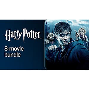 Harry Potter 8-Film Collection (Digital HD Films) $8