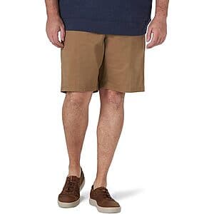 Lee Mens Big & Tall Extreme Motion Flat Front Short (various) from $12.10