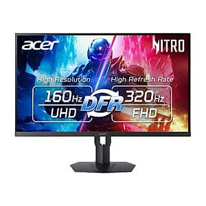 31.5" Acer Nitro XV325QK 3840x2160 4K UHD 160Hz 0.5ms MiniLED IPS Monitor $450 + Free Shipping