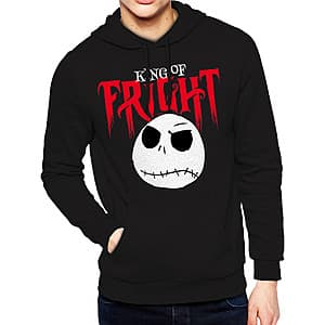 Men's Nightmare Before Christmas King of Fright Graphic Hoodie (various sizes) $8.95 + Free S/H on $35+