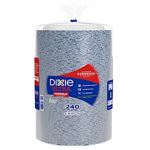 Select Costco Stores: 240-Ct Dixie Ultra 8-1/2" Paper Plates $14 (Valid In-Store Only)