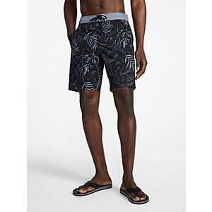 George Men's E-Board UPF 50+ Swim Trunks w/ 9" Inseam (Various) from $3.25