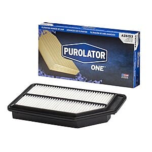 Purolator A26153 PurolatorONE Advanced Engine Air Filter $6.75 (Compatible w/ Select Honda Odyssey