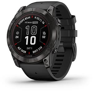 Dick's App: 47mm Garmin fenix 7 Pro Sapphire Solar GPS Smartwatch (Black) $430 + Free Shipping
