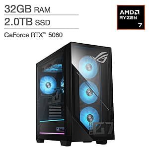Costco Members: ASUS ROG Desktop: Ryzen 7 8700F, RTX 5060, 32GB RAM, 2TB SSD $1000 + Free Shipping