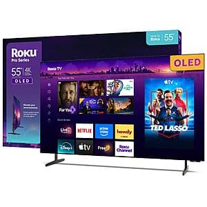 Prime Members: 55" Roku 55RAD5 Pro Series 4K OLED 120Hz Smart TV (2026) $700 + Free S&H