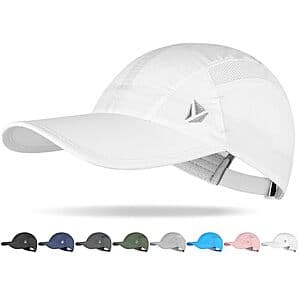 YANIKY UPF 50+ Quick-Dry Cooling Running Hat in multiple color options, designed for outdoor running and sports activities.