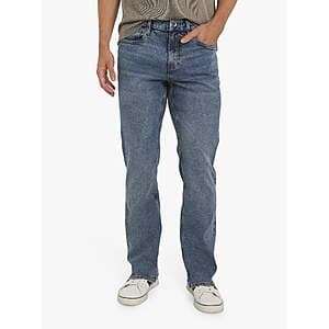 Chaps Men's Relaxed-Fit Stretch Denim Jeans $15