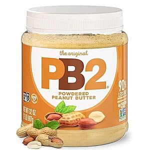 32oz PB2 Powdered Peanut Butter Powder (3 Flavors) $11.05 w/ Subscribe & Save