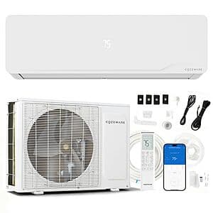 COZEWARE Enduring 230V 12000 BTU 20 SEER2 Mini Split Air Conditioner $408 + Free S&H