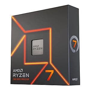 Select Micro Center Stores: AMD Ryzen 7 7700X Raphael AM5 4.5GHz 8-Core CPU $170 + Free Pickup