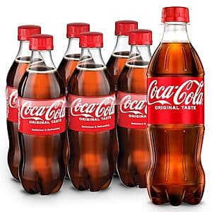 6-Pack 16.9-Oz Coca-Cola Soda (various) 6 for $20.70 w/ S&S