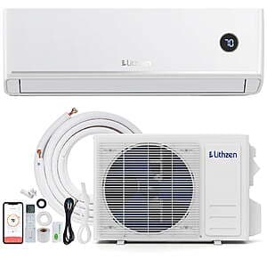 Costway Lithzen 12000 BTU 18.2 SEER2 WiFi Mini Split Air Conditioner/Heater $391.50 + Free S&H