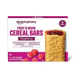 8-Count 1.3-Oz Happy Belly Fruit & Grain Cereal Bars (Various Flavors) $1.45 w/ Subscribe & Save