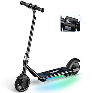 Prime Members: iScooter IK3 150W Electric Scooter w/ RGB Lights (up to 154 lbs) $70 + Free Shipping
