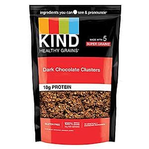 11-Oz KIND Healthy Grains Granola (Dark Chocolate) $2.65 w/ Subscribe & Save