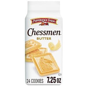 7.25-Oz Pepperidge Farm Chessmen Cookies (Butter) $0.95 w/ Subscribe & Save