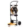 MULE Mobile Workshop: 3-Speed Fan LED Light Power Strip Tool Caddy & Hand Truck $99 + Free S/H