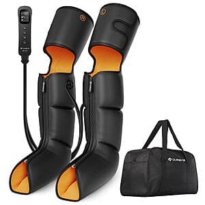 QUINEAR Leg Massager w/ Compression & Timer $49 + Free S&H