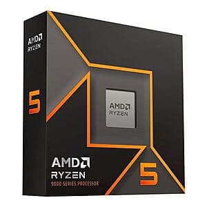 Micro Center Stores: AMD Ryzen 5 9600X 6-Core AM5 Desktop Processor $180 or less + Free Store Pickup