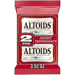 2-Pack 1.76-Oz Altoids Curiously Strong Mints (Peppermint) $3 w/ Subscribe & Save