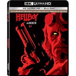Hellboy (4K UHD + Blu-ray + Digital) $15 + Free S&H