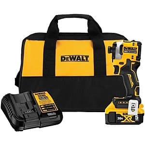 DeWALT Atomic 20V Max 1/4" Brushless Cordless 3-Speed Impact Driver Kit $100 + Free Store Pickup