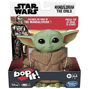 Hasbro's Bop It! Star Wars: The Mandalorian Edition Game (The Child Grogu) $7.35 + Free S/H on $35+