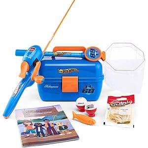 2'6" Shakespeare Hot Wheels Kids Fishing Rod & Reel Combo Kit $29.05