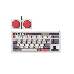8BitDo Retro 87-Key Mechanical Keyboard w/ Bluetooth, 2.4GHz & USB-C (N Edition) $70 + Free S&H