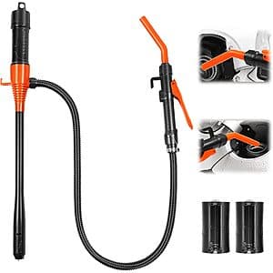 Prime Members: Bolcowe Portable Battery Powered Fuel Transfer Pump $13.50 + Free Shipping