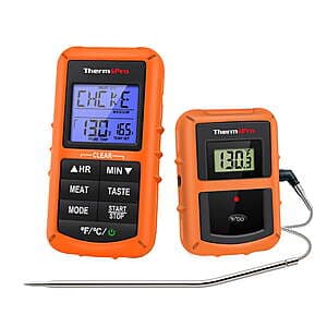 ThermoPro TP07SW Wireless Meat Thermometer w/ Temperature Probe $16.50 + Free S&H