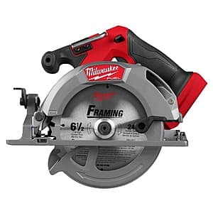 Milwaukee M18 FUEL 18V 6-1/2" Circular Saw + REDLITHIUM FORGE XC 8.0 Ah Battery $229 & More + Free S&H