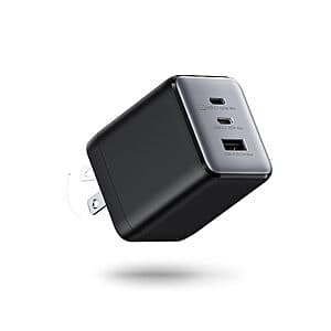 3-Port wegear 100W USB-C Foldable GaN Wall Charger Block (2x USB-C, 1x USB-A) $16 + Free S&H