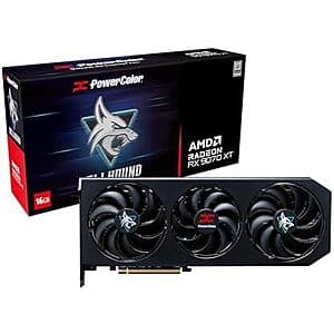 PowerColor Hellhound AMD Radeon RX 9070 XT 16GB GDDR6 Graphics Card $697 + Free S&H
