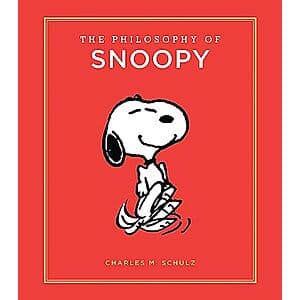 The Philosophy of Snoopy: Peanuts Guide to Life (Hardcover Book) $5.90