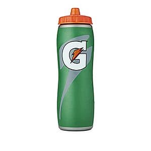 32-Oz Gatorade Gator-skin Bottle (Green) $5