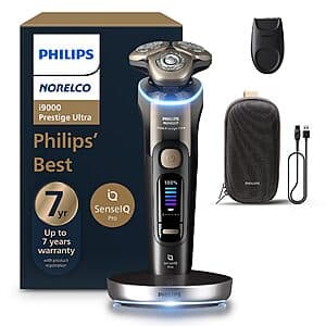 Philips Norelco Shaver i9000 Prestige Ultra Wet & Dry Electric Shaver $250 + Free S&H
