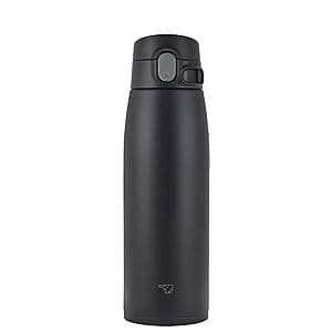 28-Oz Zojirushi Double-Wall Stainless Steel Vacuum Insulated Bottle (Black) $30