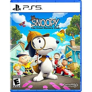 Snoopy & The Great Mystery Club (PS5) $29