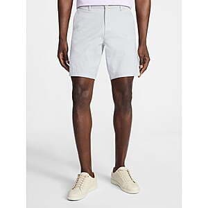 George Men's and Big Men's Modern Fit Flat Front Shorts (9" inseam, various) from $2.75 + Free Pickup
