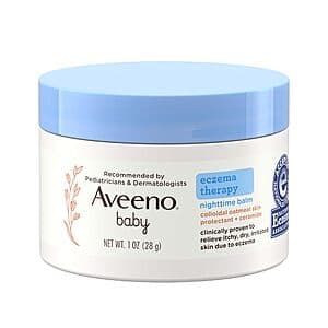 Select Accounts: 1-Oz Aveeno Baby Eczema Therapy Nighttime Moisturizing Balm $2.40 w/ S&S