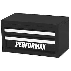 Performax 2-Drawer Steel Mini Tool Box (various colors) + $0.99 Menards Credit $9 (in-store purchase)