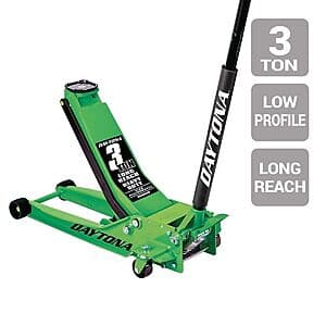Daytona 3-Ton Low-Profile Prof, Floor Jack w/ Rapid Pump (4 colors) $180 (Purchase In-Store Only)
