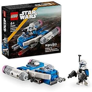 99-Piece LEGO Star Wars Captain Rex Y-Wing Microfighter Building Set (75391) $6.60