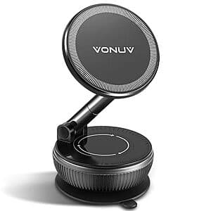 VONUV Magnetic Phone Mount for Car w/ 360° Adjustable Arm $7